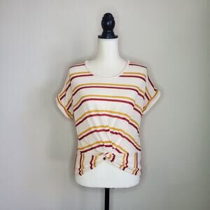 Smoke and Mirrors Twist Front Top Small